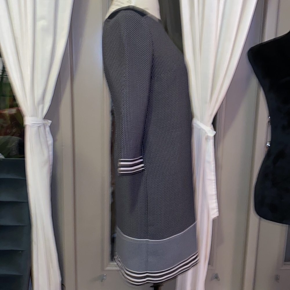 Ann Taylor womens work dress black & white size 0​ - Picture 4 of 10